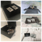 Personalised Wedding Cuff Links - Wedding Party Gift - Groom, Best Man or any Role